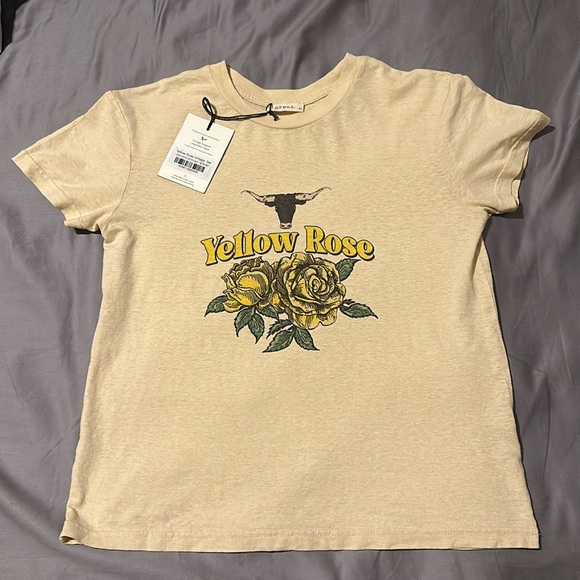 Spell Yellow rose vintage tee NWT - Picture 5 of 12